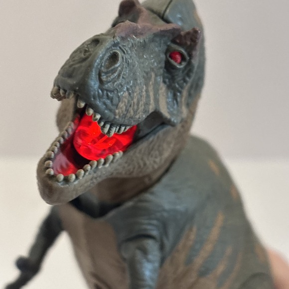 Terra by Battat Green Tyrannosaurus Rex Dinosaur 11" Light &‎ Sound Figure - Picture 7 of 8